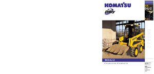 Minicargadoras Komatsu SK04J-2