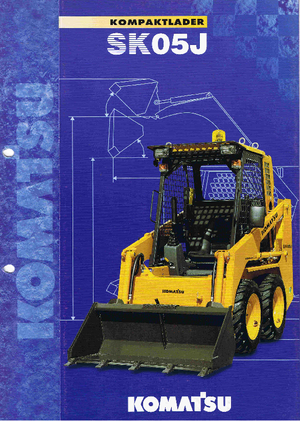 Minicargadoras Komatsu SK05J