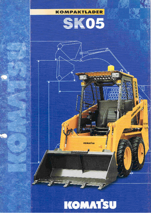 Minicargadoras Komatsu SK05