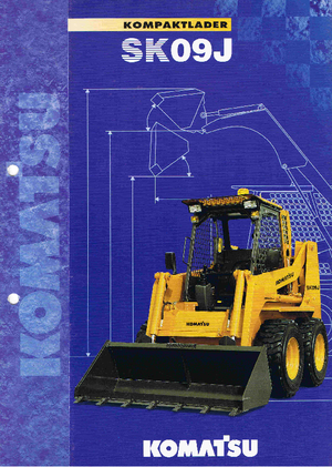 Minicargadoras Komatsu SK09J