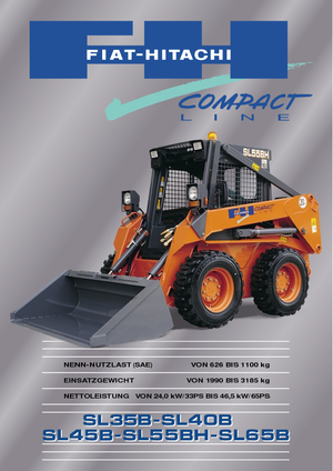 Minicargadoras Fiat-Hitachi SL 40 B