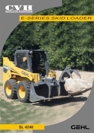 Minicargadoras Gehl 4240E