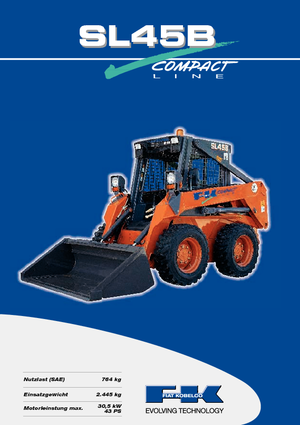 Minicargadoras Fiat Kobelco SL 45 B