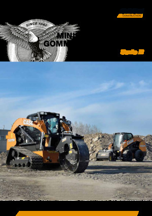 Minicargadoras Case SR130B