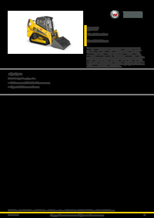 Minicargadoras Wacker Neuson ST27