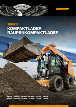 Minicargadoras Case SR210B