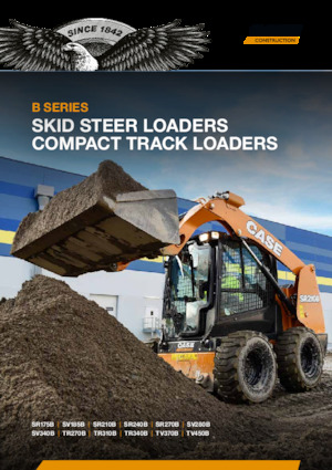 Minicargadoras Case SR210B