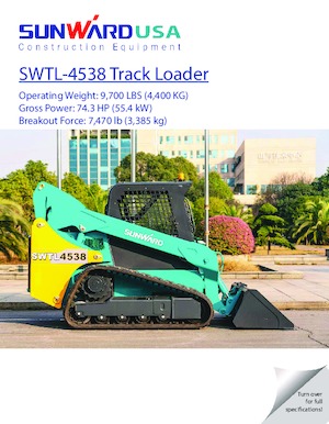 Minicargadoras Sunward SWTL4538 