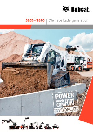 Minicargadoras Bobcat T870