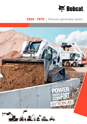 Minicargadoras Bobcat T870