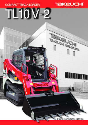 Minicargadoras Takeuchi TL 10 V2