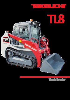 Minicargadoras Takeuchi TL 8 