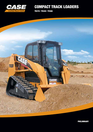 Minicargadoras Case TR 270