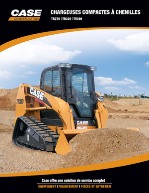 Minicargadoras Case TR 270