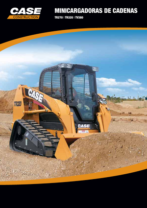 Minicargadoras Case TR 380