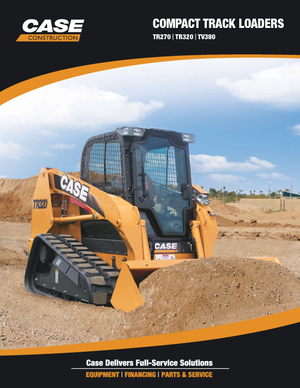 Minicargadoras Case TR 380