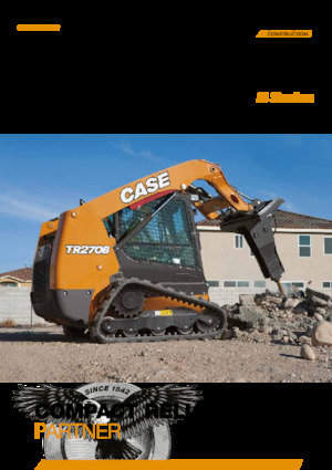 Minicargadoras Case TV380B