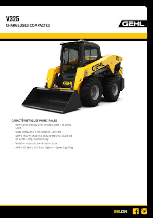 Minicargadoras Gehl V325