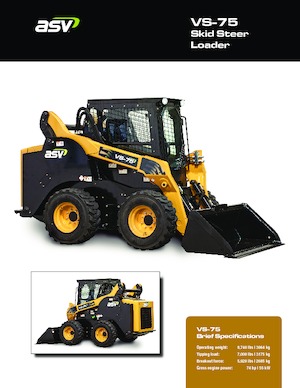 Minicargadoras ASV VS 75