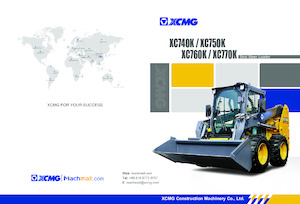 Minicargadoras XCMG XC750K