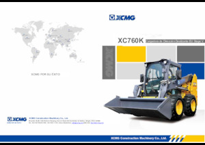 Minicargadoras XCMG XC760K 