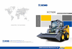 Minicargadoras XCMG XC760K 