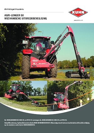 Desbrozadoras para taludes Kuhn Agri-Longer 4845 ML