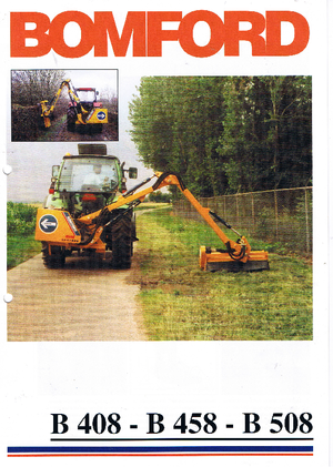 Desbrozadoras para taludes Bomford B 458
