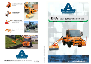 Desbrozadoras para taludes Assaloni BFA 30