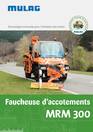 Desbrozadoras para taludes Mulag MRM 300