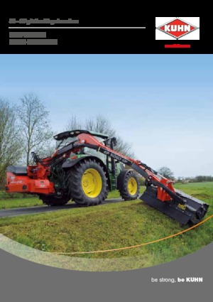 Desbrozadoras para taludes Kuhn Poly-Longer 5050 SPA