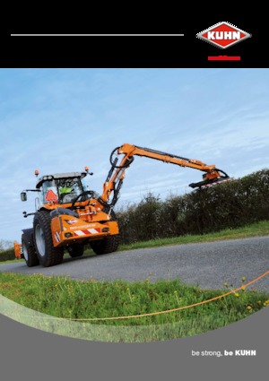 Desbrozadoras para taludes Kuhn Pro-Longer GII 6183 SPA