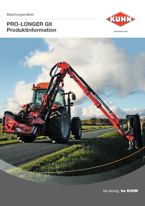 Desbrozadoras para taludes Kuhn Pro-Longer GII 6183 SPA