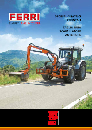 Desbrozadoras para taludes Ferri SKI DX-SX