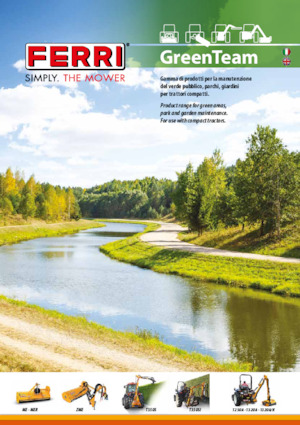Desbrozadoras para taludes Ferri T 320A