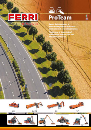 Desbrozadoras para taludes Ferri TSP530 Energy