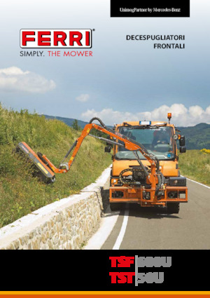 Desbrozadoras para taludes Ferri TSF 600U