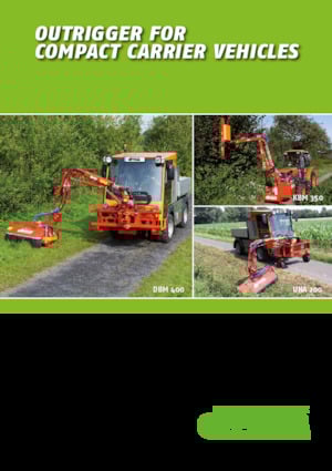 Desbrozadoras para taludes Dücker DBM 400 TMK 10