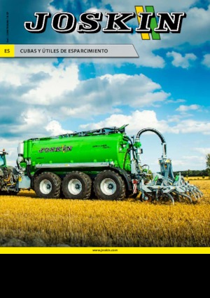 Inyectores de lechada Joskin TERRADISC 2 XXL 5000/40TDH