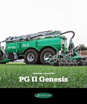 Tanques de purines Samson PG II 28 Genesis