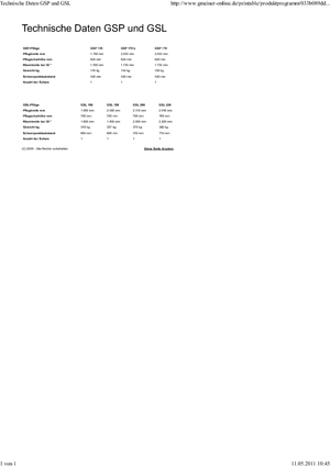 Quitanieves de muelle Gmeiner GSP 170 K