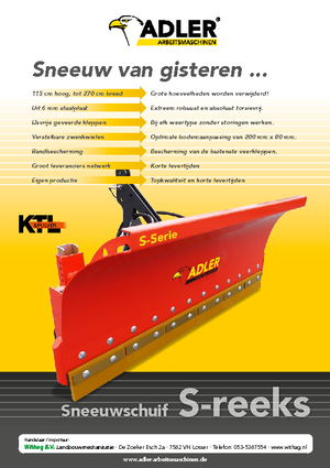 Quitanieves de muelle Adler S 300