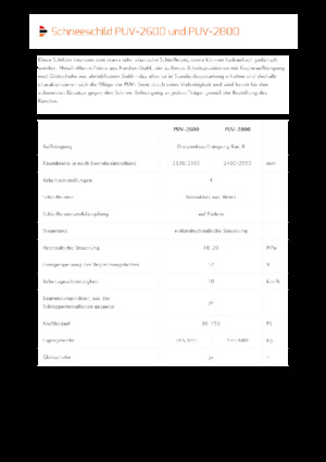 Quitanieves de mariposa Pronar PUV 2800