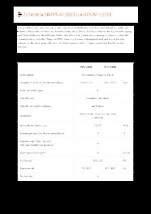 Quitanieves de mariposa Pronar PUV 3300