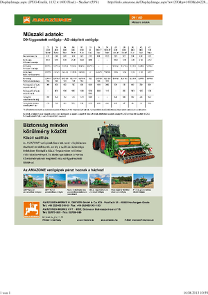 Sementadoras Amazone AD 3000 Super RoTec