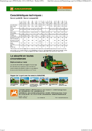 Sementadoras Amazone AD 3000 Super RoTec