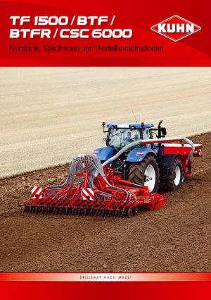 Sementadoras Kuhn BTF 3000-24 DD