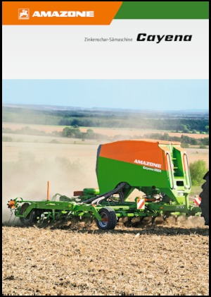 Sementadoras Amazone Cayena 6001 C