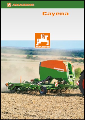 Sementadoras Amazone Cayena 6001 C