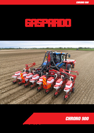 Sementadoras Gaspardo Chrono 500-512